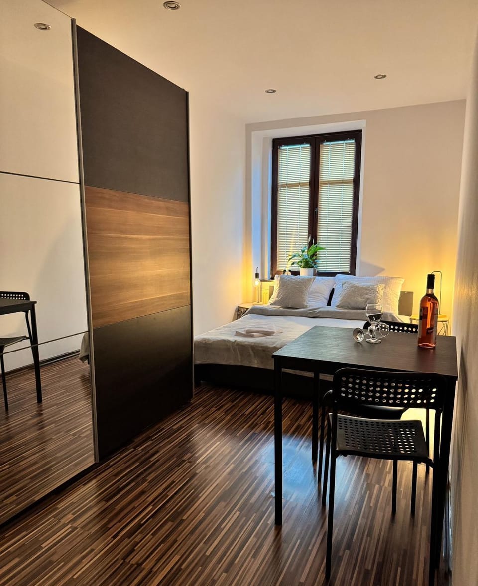 Bed, Living room, Photo of the whole room, Seating area, Dining area, Bedroom, wardrobe