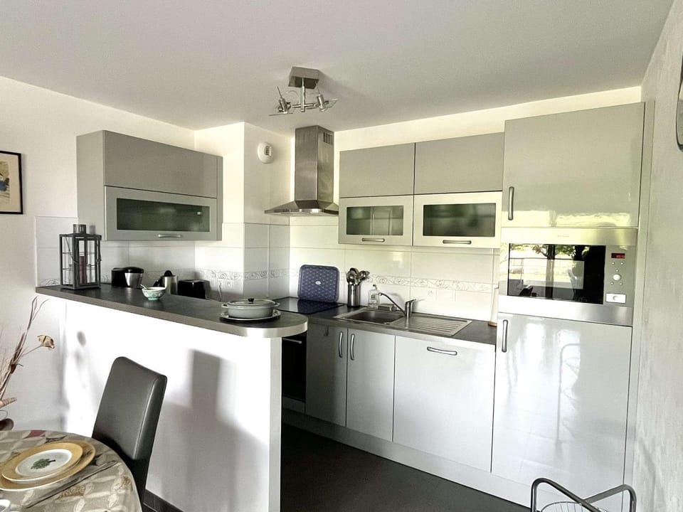 Étel - Bel Appartement 2 Pièces avec Balcon et Wifi - Animaux Acceptés - FR-1-479-165 Apartment in Étel