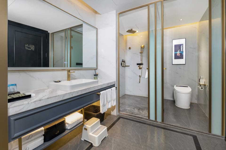 Shower, Toilet, Bathroom, Bath, towels