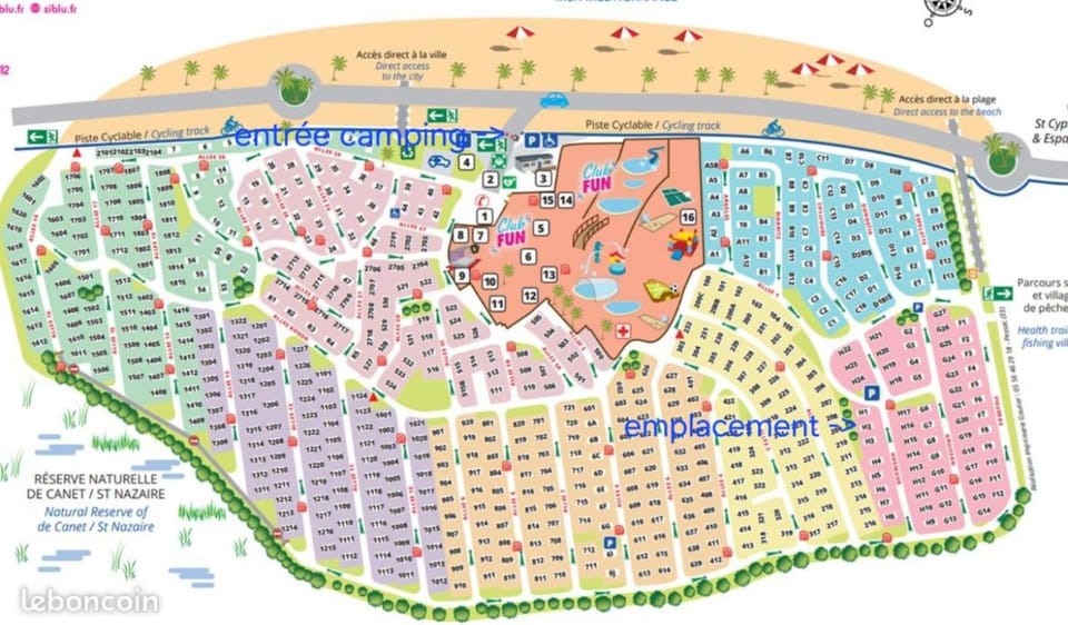 Camping Siblu Mar Estang Campground/ 
RV Resort in Canet-en-Roussillon