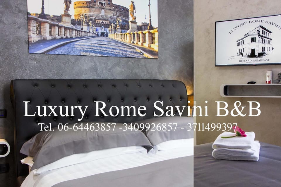 Luxury Rome Savini Guest House Bed and Breakfast in Rome
