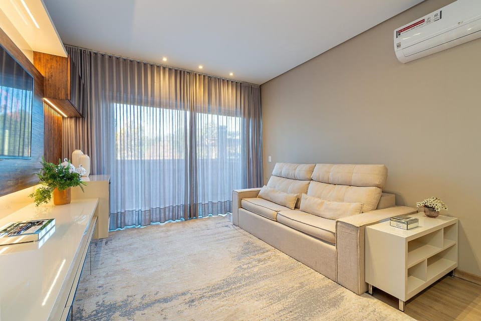 Seu Lar na Serra com Lareira e Piscina aquecida 4min Centro Apartment in Gramado