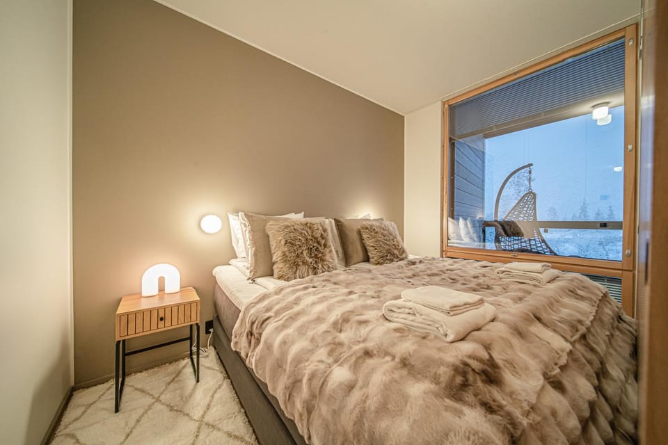 Bed, Winter, View (from property/room), Bedroom, heating, internet, towels