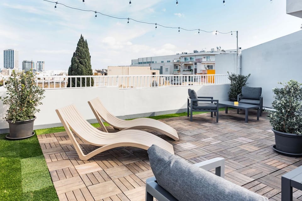 Day, View (from property/room), Balcony/Terrace, Seating area, sunbed