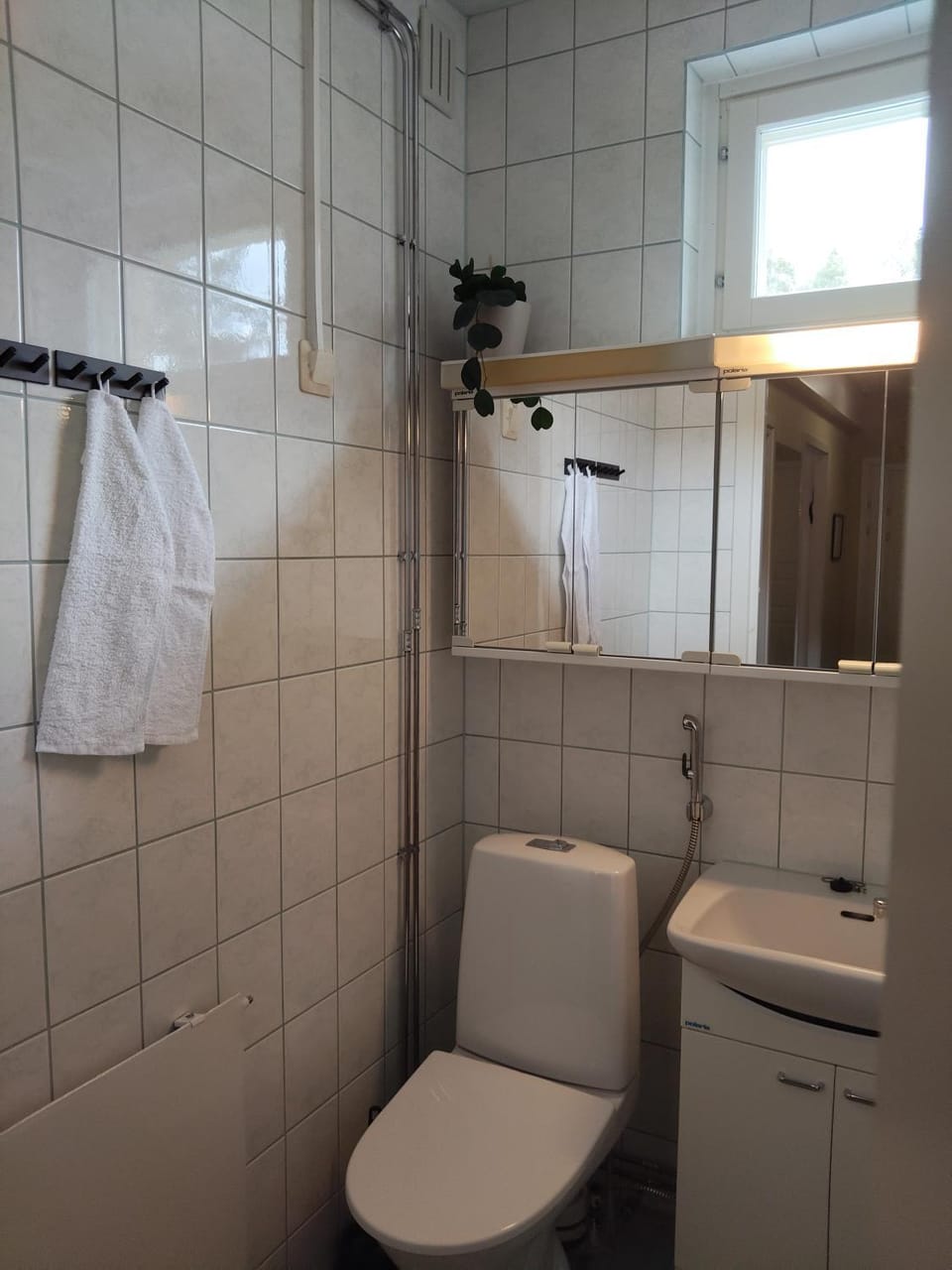Toilet, Bathroom, bidet, towels