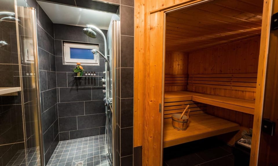 Shower, Sauna, Bathroom