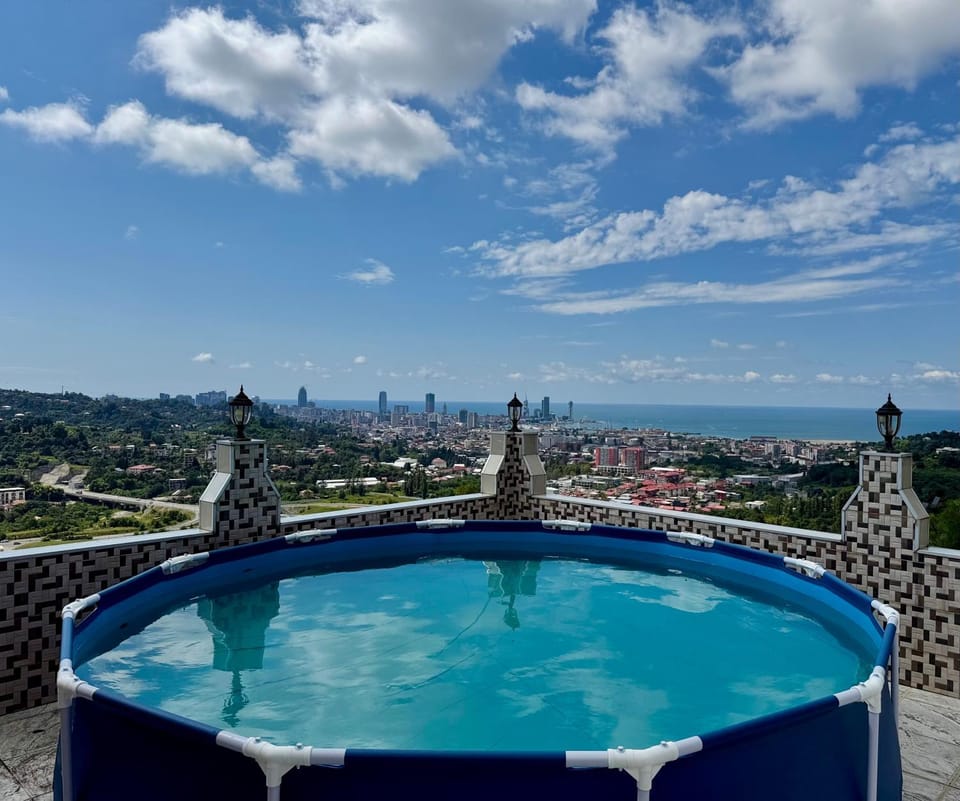 Natural landscape, Pool view, Sea view