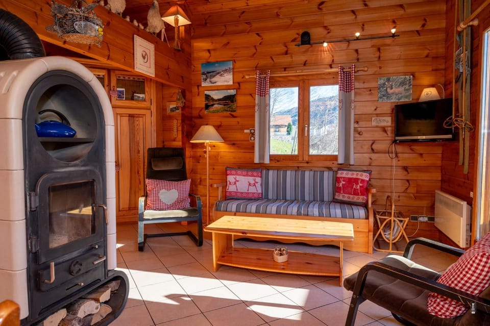 Chalet Terrasse Plein Sud, Cheminée, Ski-Rando, Nature & Village, Animaux admis, Parking Chalet in La Bresse