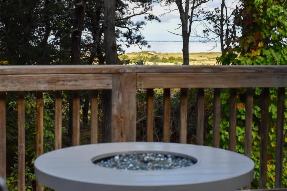 Walk to beach Secluded and private home and backyard House in Brewster