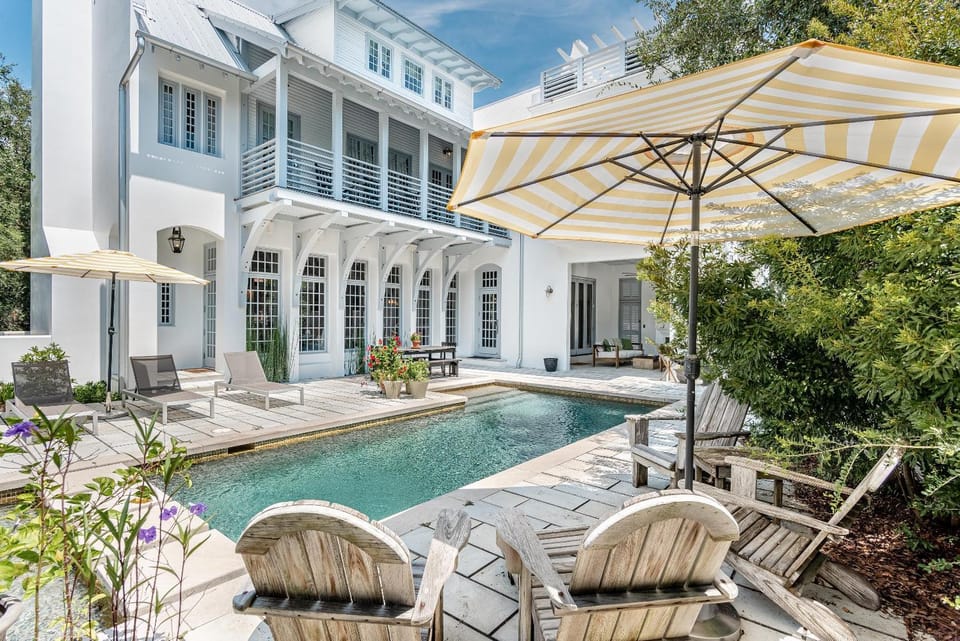 Private Pool | 4BR Sleeps 12+Boardwalk House in Rosemary Beach