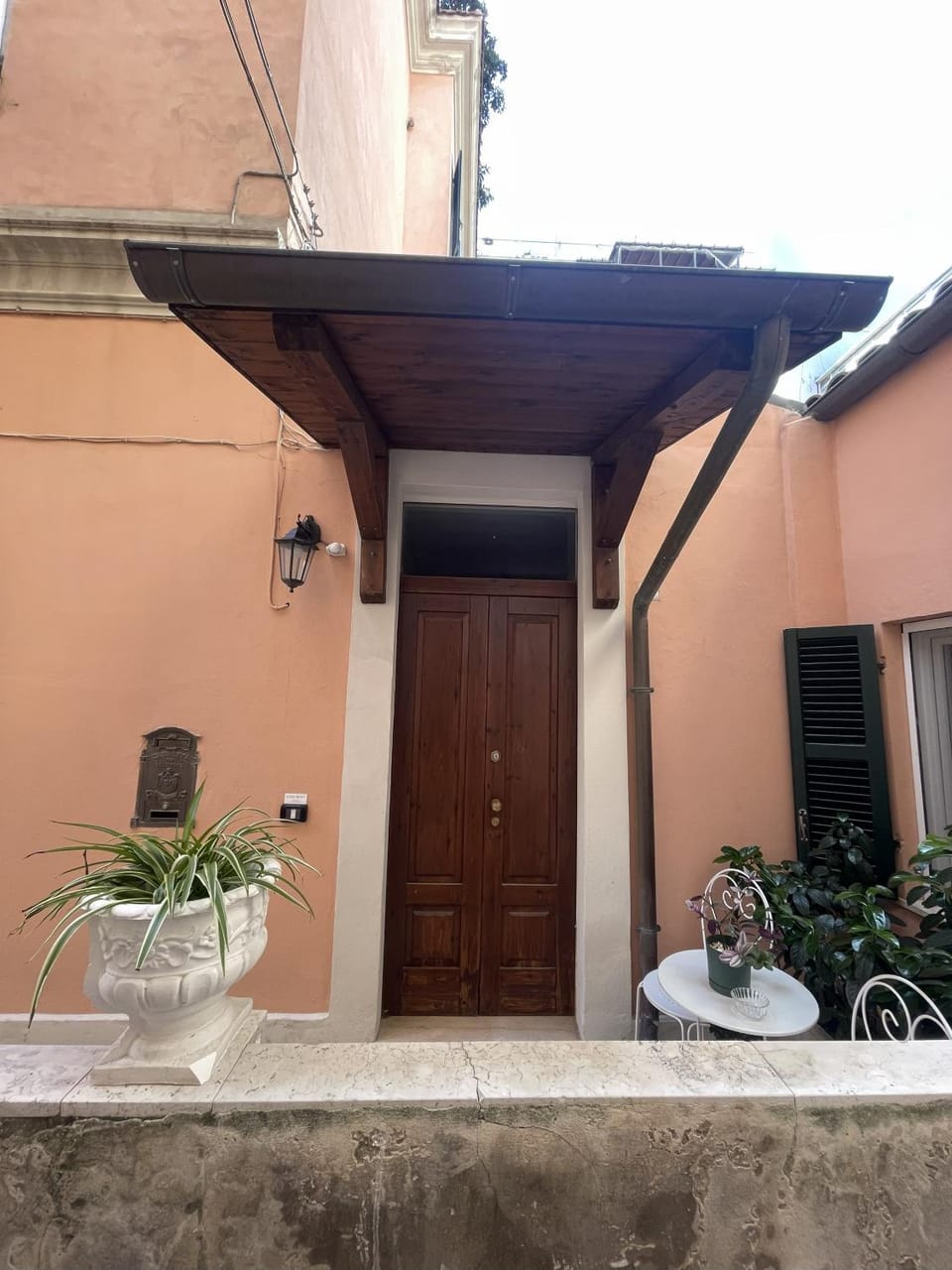 Property building, Patio