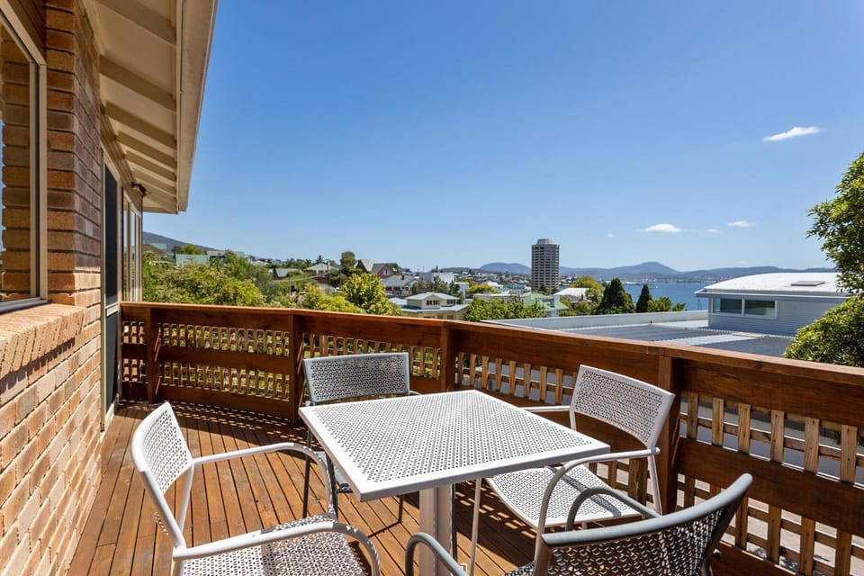 Reflections on the Bay Villa in Tasmania