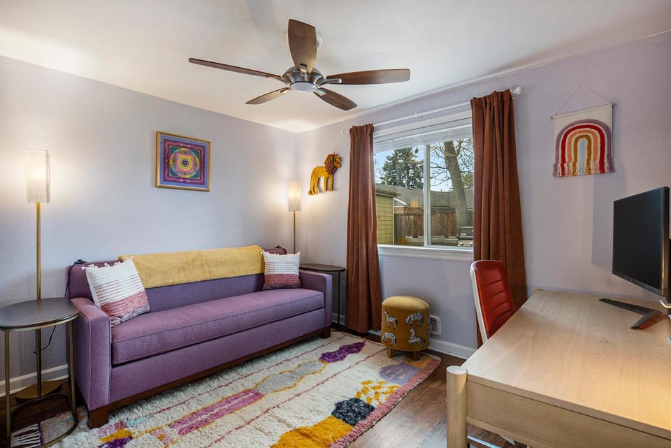 Funky Home with Hot Tub, Backyard, Fire Pit House in Arvada
