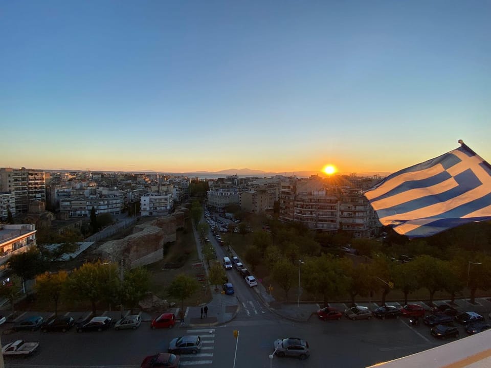 Neighbourhood, Natural landscape, City view, Location, Sunrise