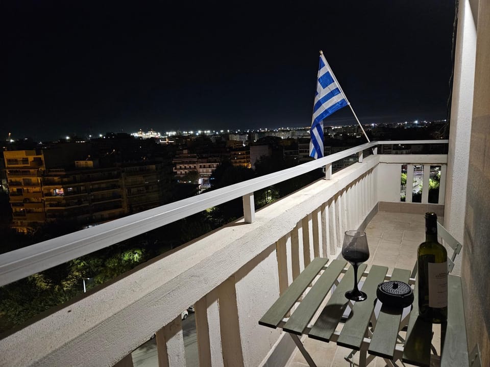 Night, View (from property/room), Balcony/Terrace