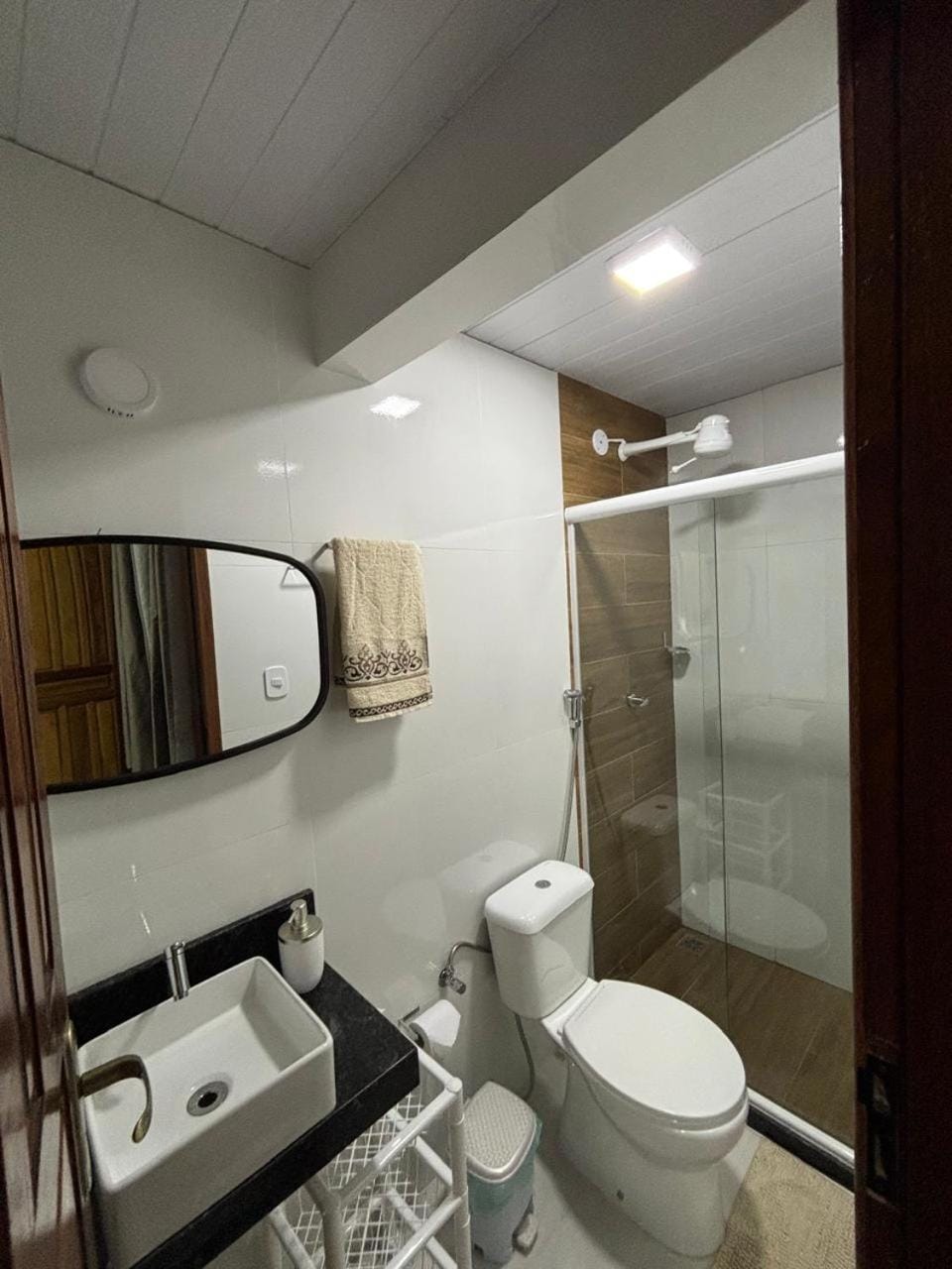 Shower, Toilet, Bathroom, towels