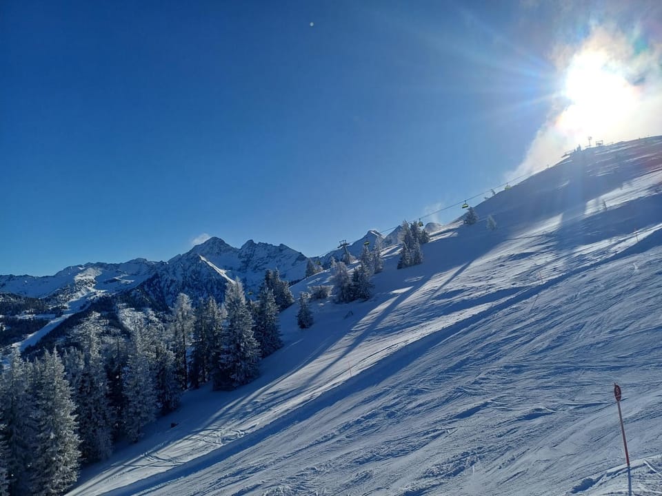 Winter, Mountain view