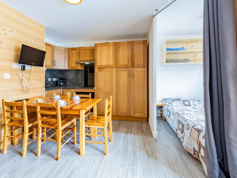 Studio confortable 5 pers. au pied des pistes Apartment in Saint-François-Longchamp