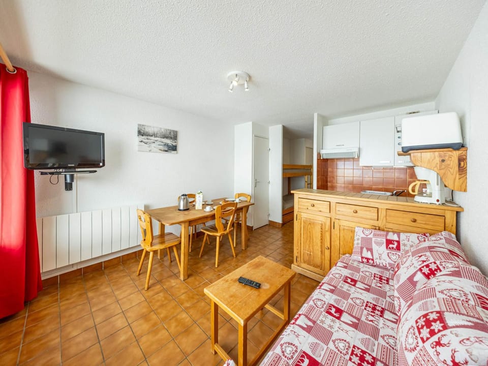 Studio de 27m² pour 5 personnes avec balcon et vue sur la vallée - FR-1-807-6 Apartment in Saint-François-Longchamp