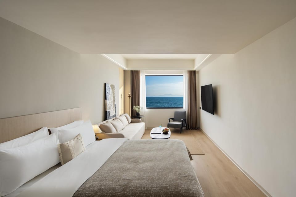 Bed, TV and multimedia, Living room, Photo of the whole room, Bedroom