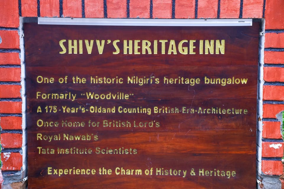 Shivvs Heritage Resort and Modern Villas Ooty Vacation rental in Ooty