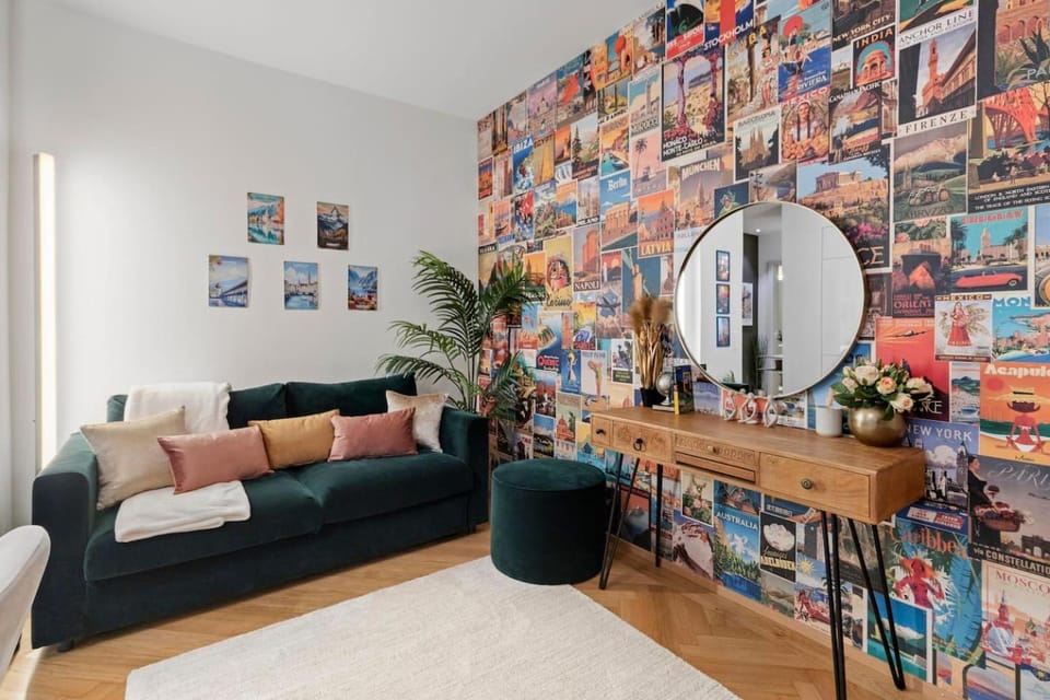 Central AC Terrace FreeParking Apartment in Zurich City