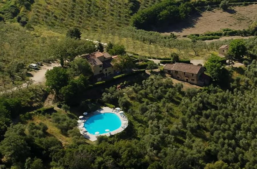 Day, Natural landscape, Bird's eye view, Pool view, Swimming pool, Swimming pool