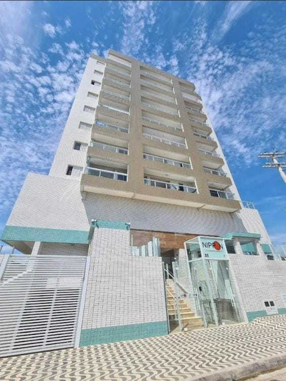 Cantinho Sol & Mar 2 Pé na Areia frente ao Mar com churrasqueira na sacada e Piscina Apartment in State of São Paulo