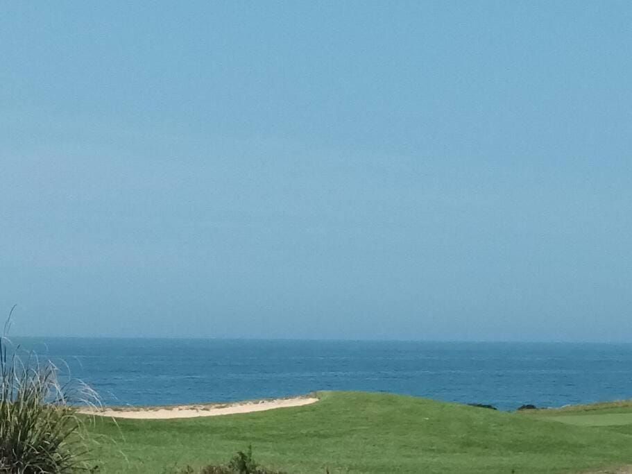 Day, Natural landscape, Golfcourse, Beach, Sea view