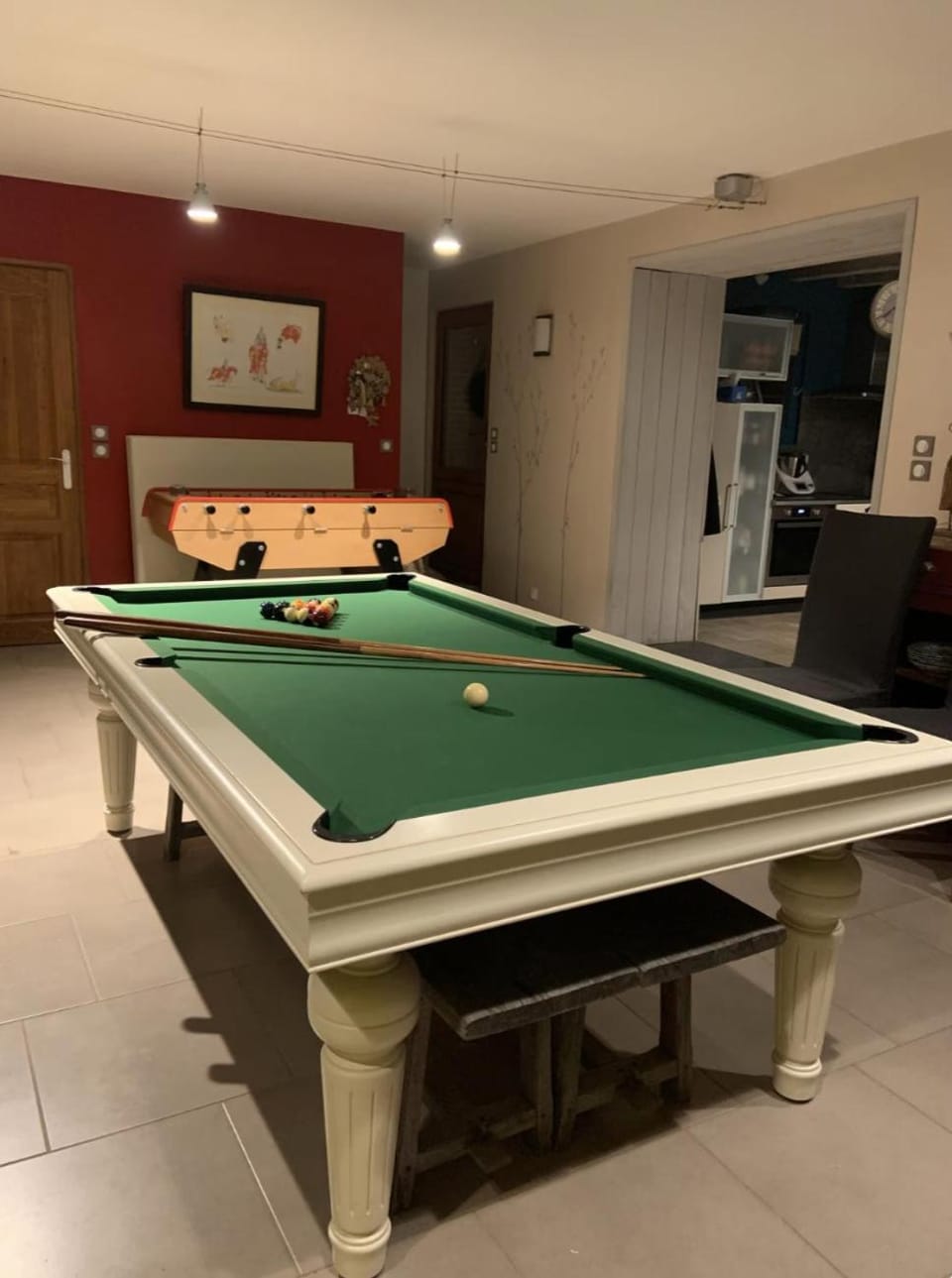Billiard, Game Room