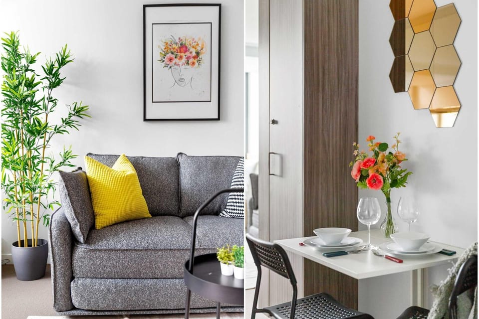 Cozy Studio Near Southern Cross with City Views Apartment in Melbourne