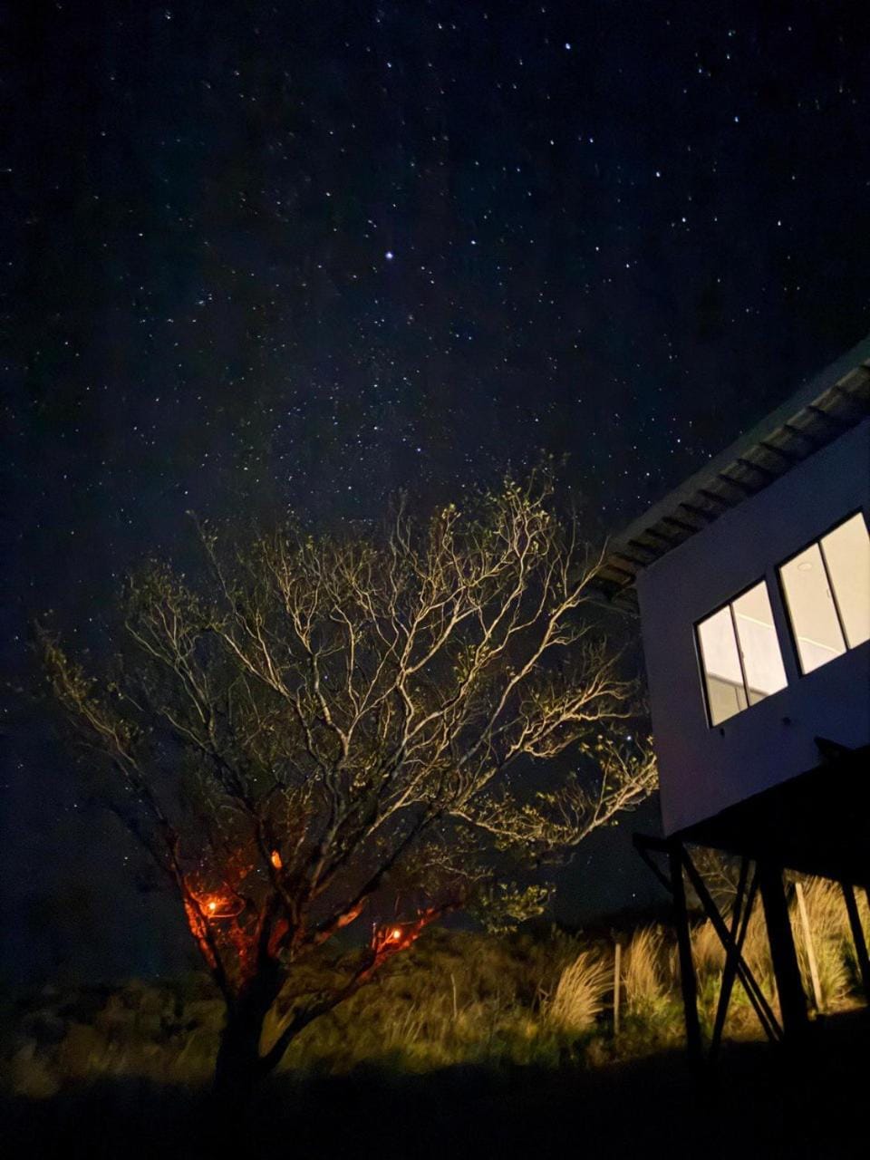 Property building, Night, Neighbourhood