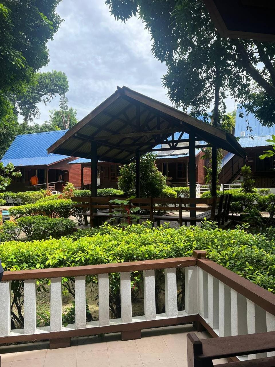 Property building, Garden