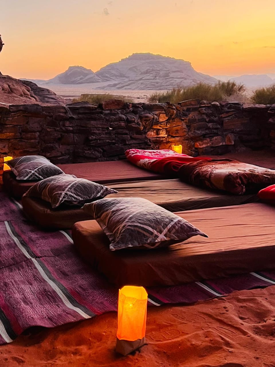 Natural landscape, Living room, Seating area, Mountain view, Sunrise, Sunset