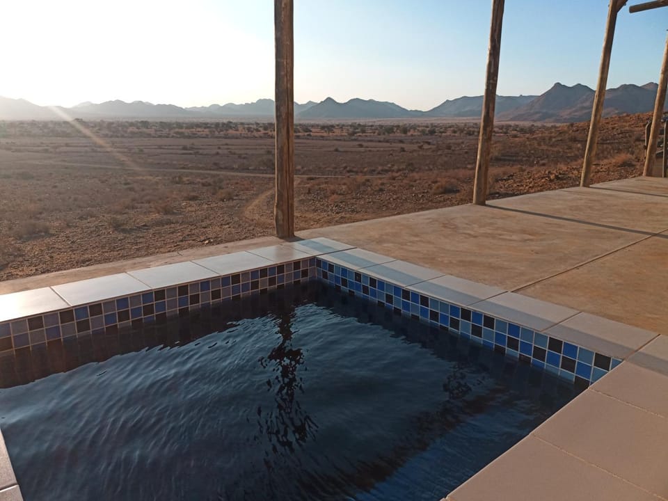 Natural landscape, Mountain view, Swimming pool