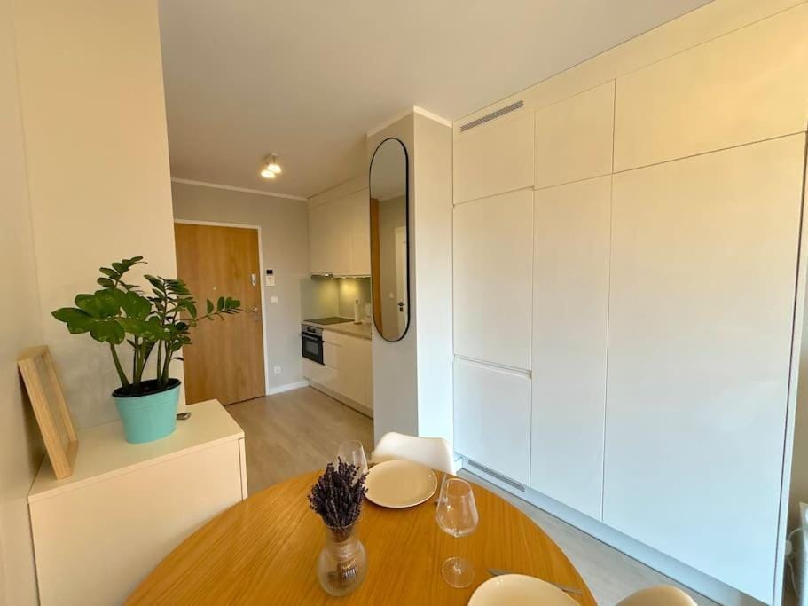 Kitchen or kitchenette, Living room, Dining area, wardrobe