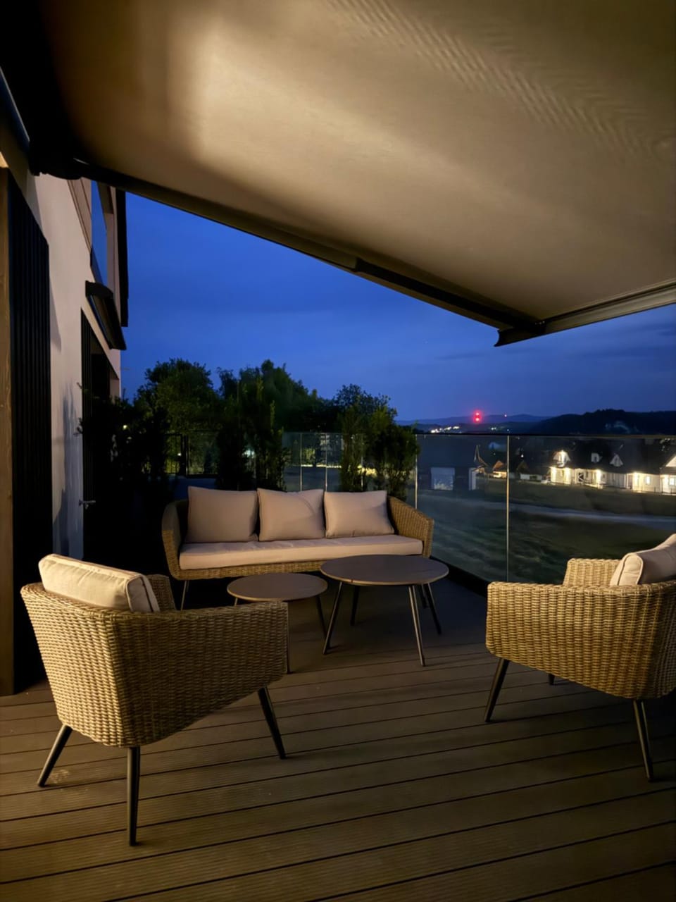 View (from property/room), Balcony/Terrace, Seating area