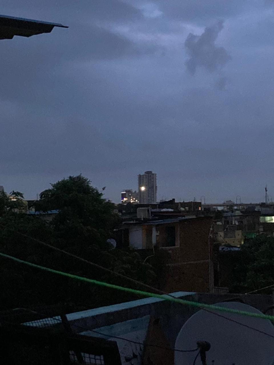 Night, Neighbourhood, Balcony/Terrace, Balcony/Terrace, City view, City view, Location, Quiet street view