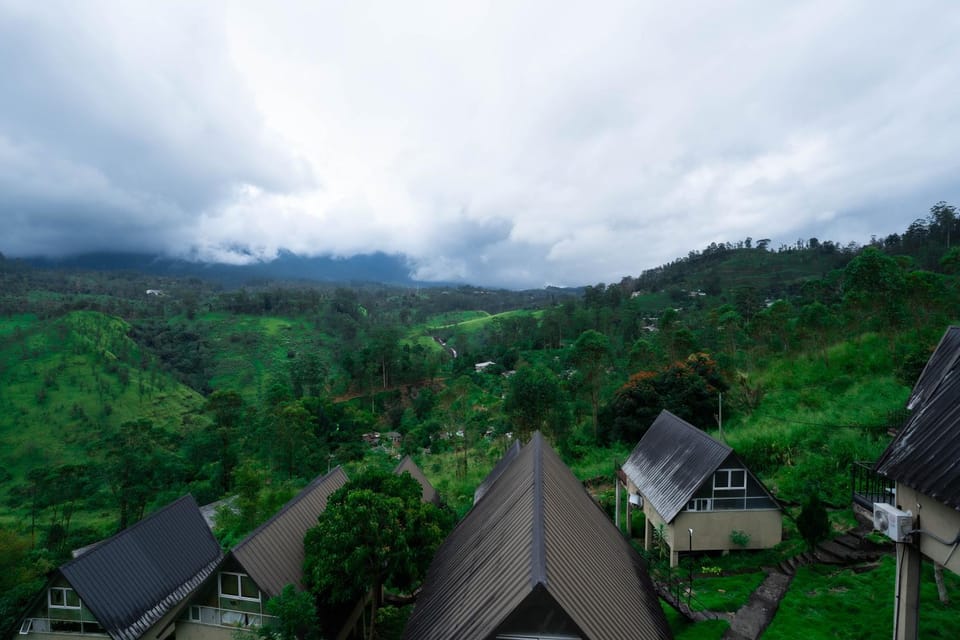 Bird's eye view, Mountain view