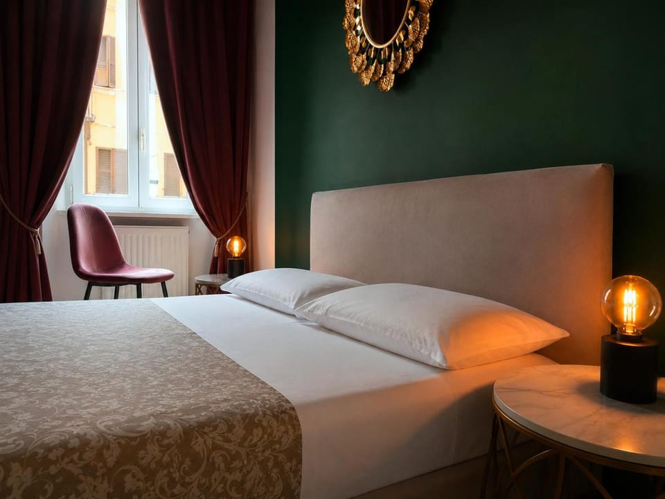Bed, Bedroom