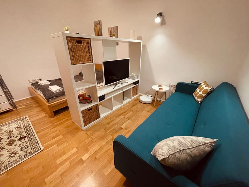 Zsolnay Walk-Up Apartment in Hungary