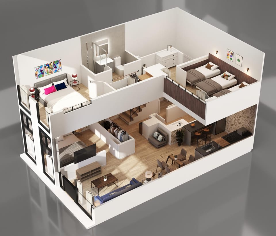 Dúplex Moderno y Acogedor junto a Atocha Apartment in Madrid