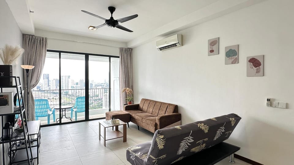 Seating area, air conditioner