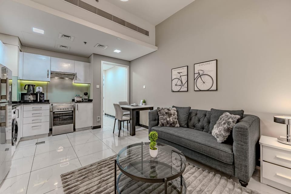 Kitchen or kitchenette, Living room
