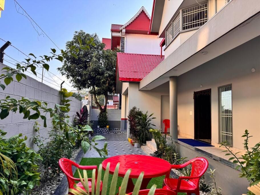 Patio, Garden view