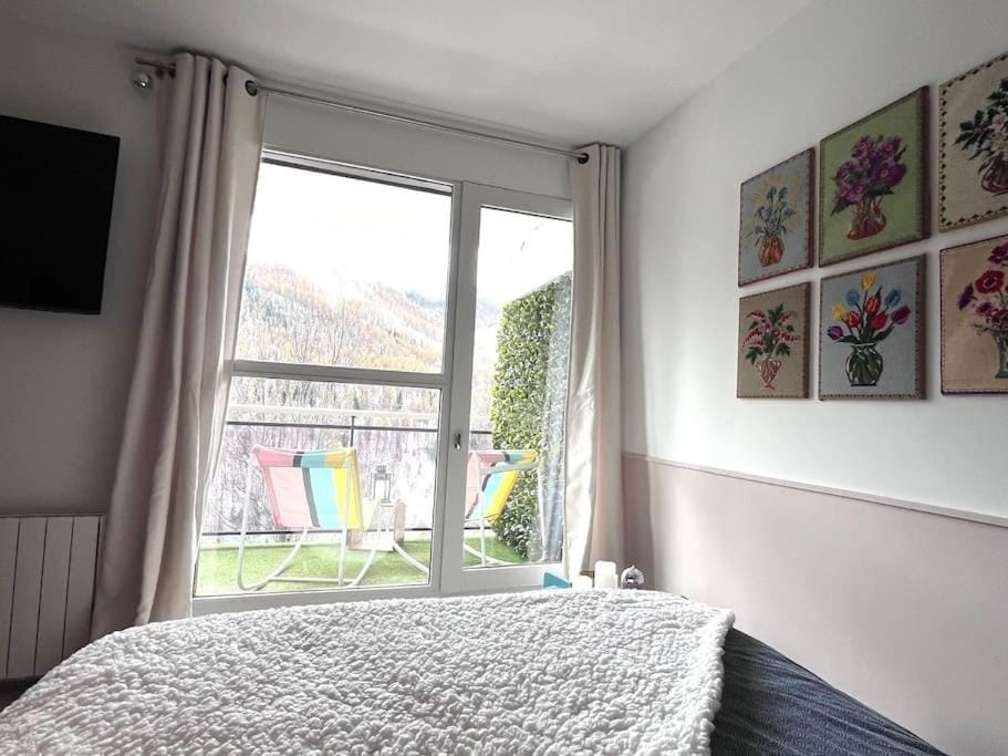 Magnifique logement plein centre face aux pistes Apartment in Saint-Étienne-de-Tinée