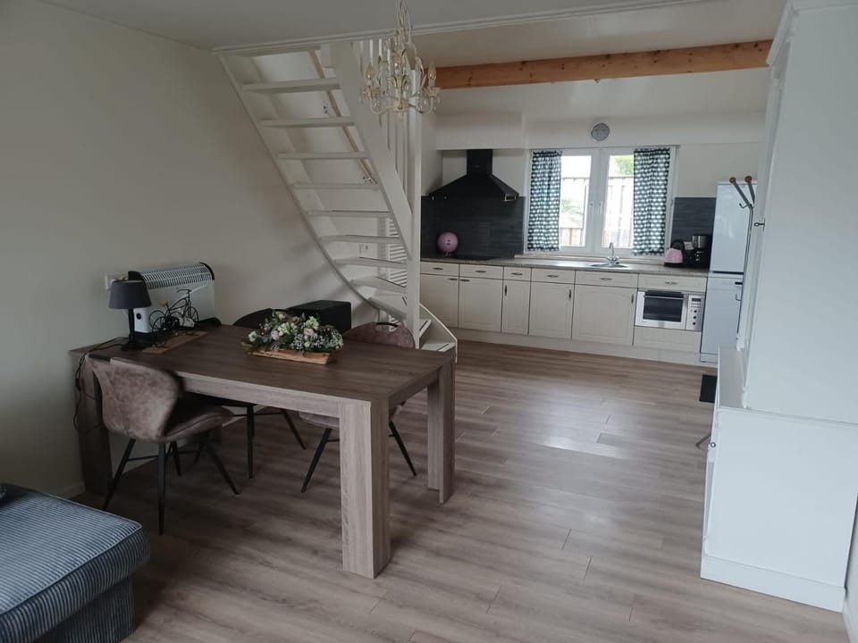 Kitchen or kitchenette, Dining area, oven, stove