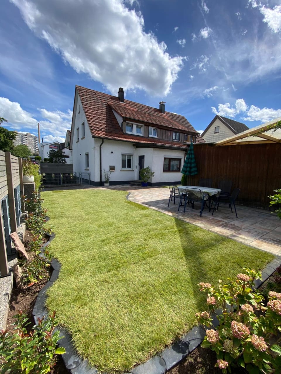 Property building, Garden, Garden view