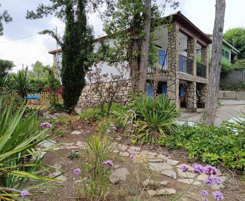 Property building, Garden view