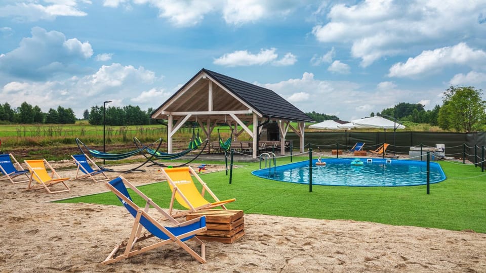 Garden, Swimming pool, sunbed